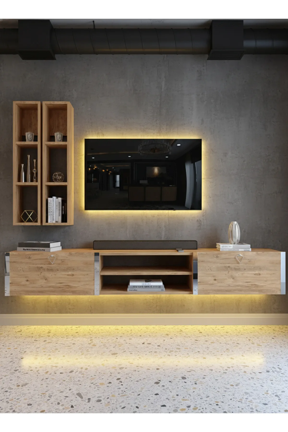 Karnaval Tv Ünitesi - Çam - SL13800-6