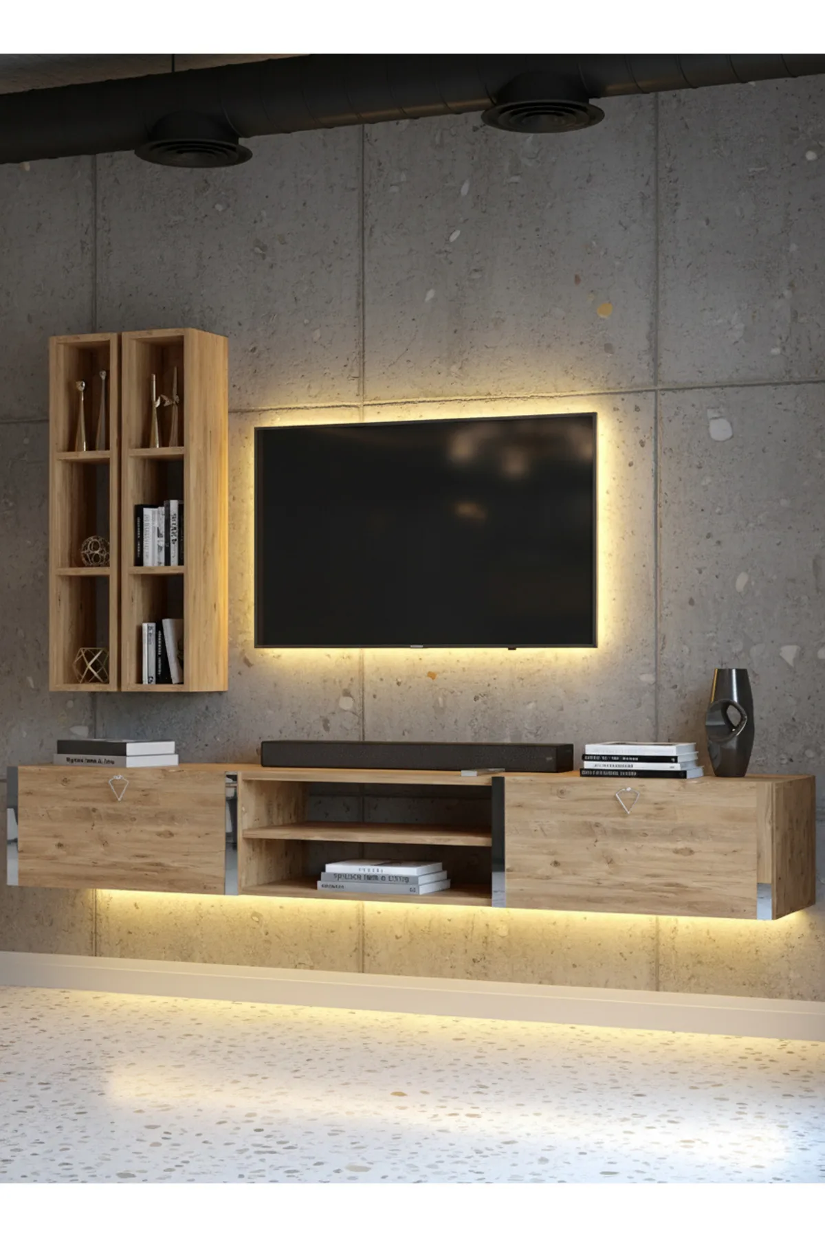 Karnaval Tv Ünitesi - Çam - SL13800-6