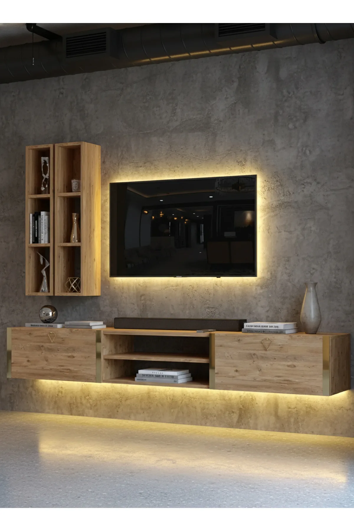 Karnaval Tv Ünitesi - Çam - GL13000-6