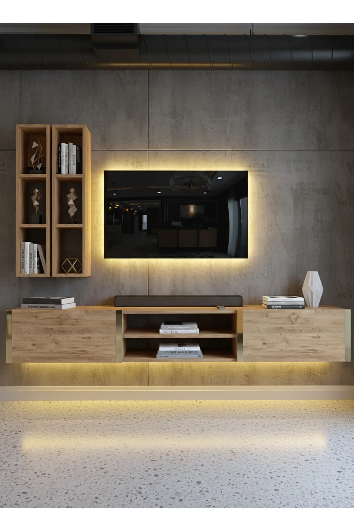 Karnaval Tv Ünitesi - Çam - GL13800-6