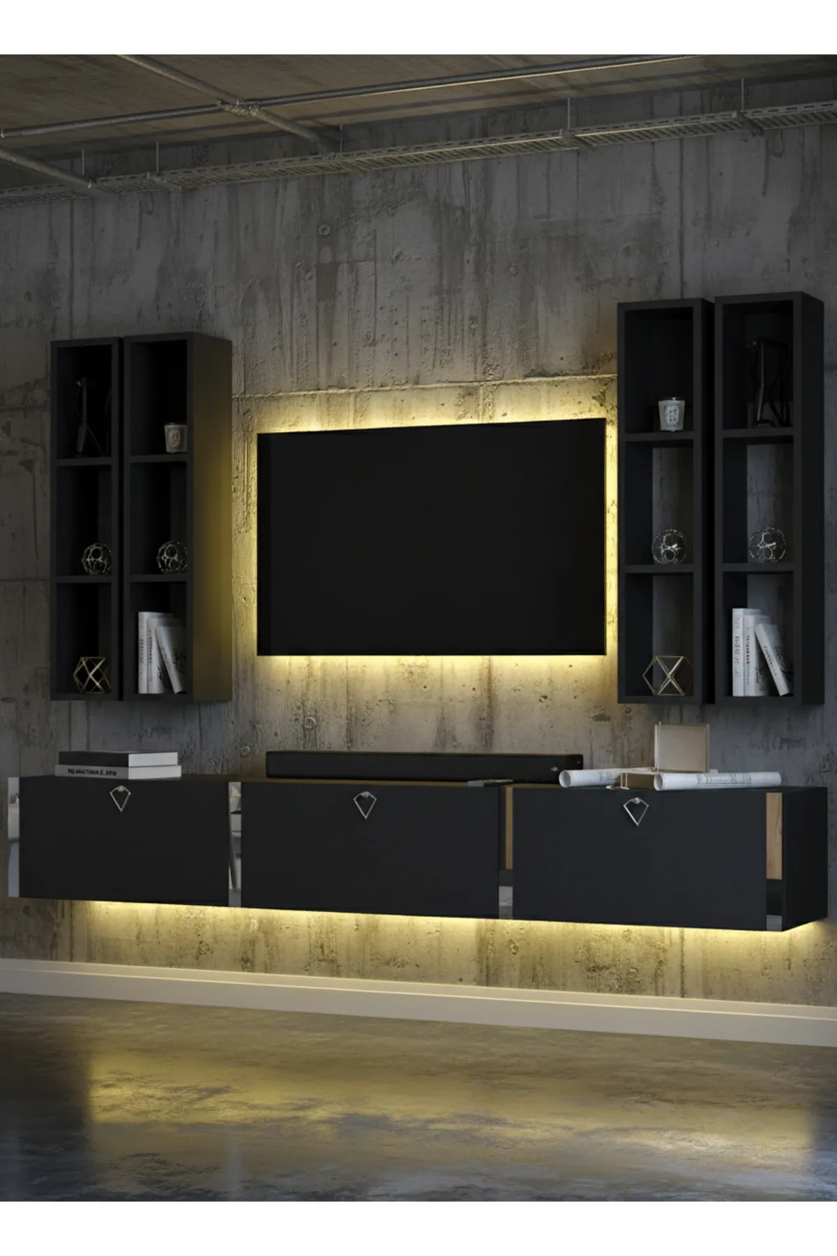 Karnaval Tv Ünitesi - Antrasit - A6-S13002-3