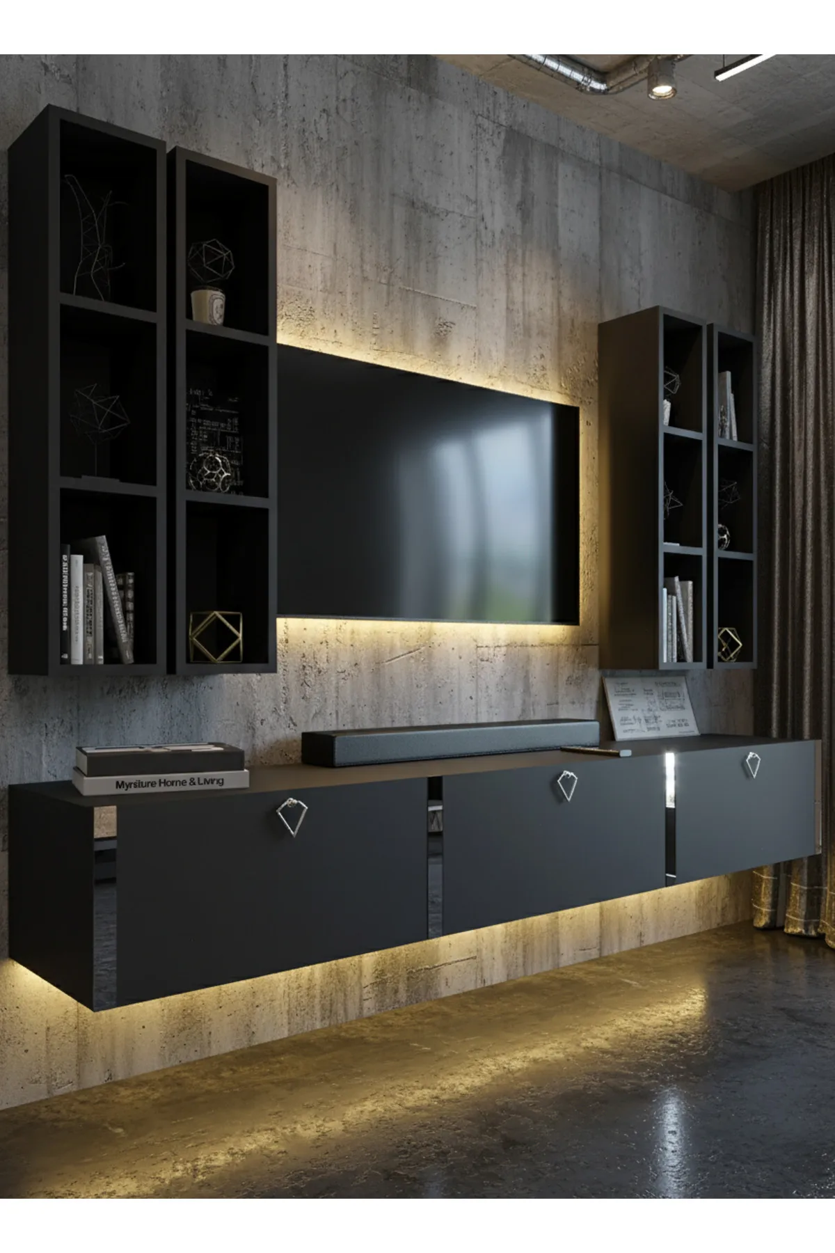 Karnaval Tv Ünitesi - Antrasit - A6-S13802-3