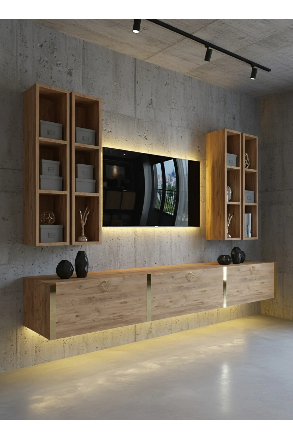Karnaval Tv Ünitesi - Çam - A6-G13802-4