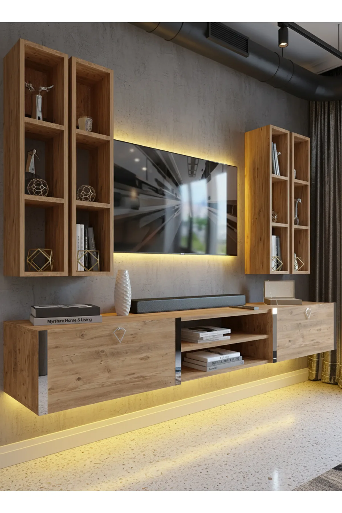 Karnaval Tv Ünitesi - Çam - SL13001-6