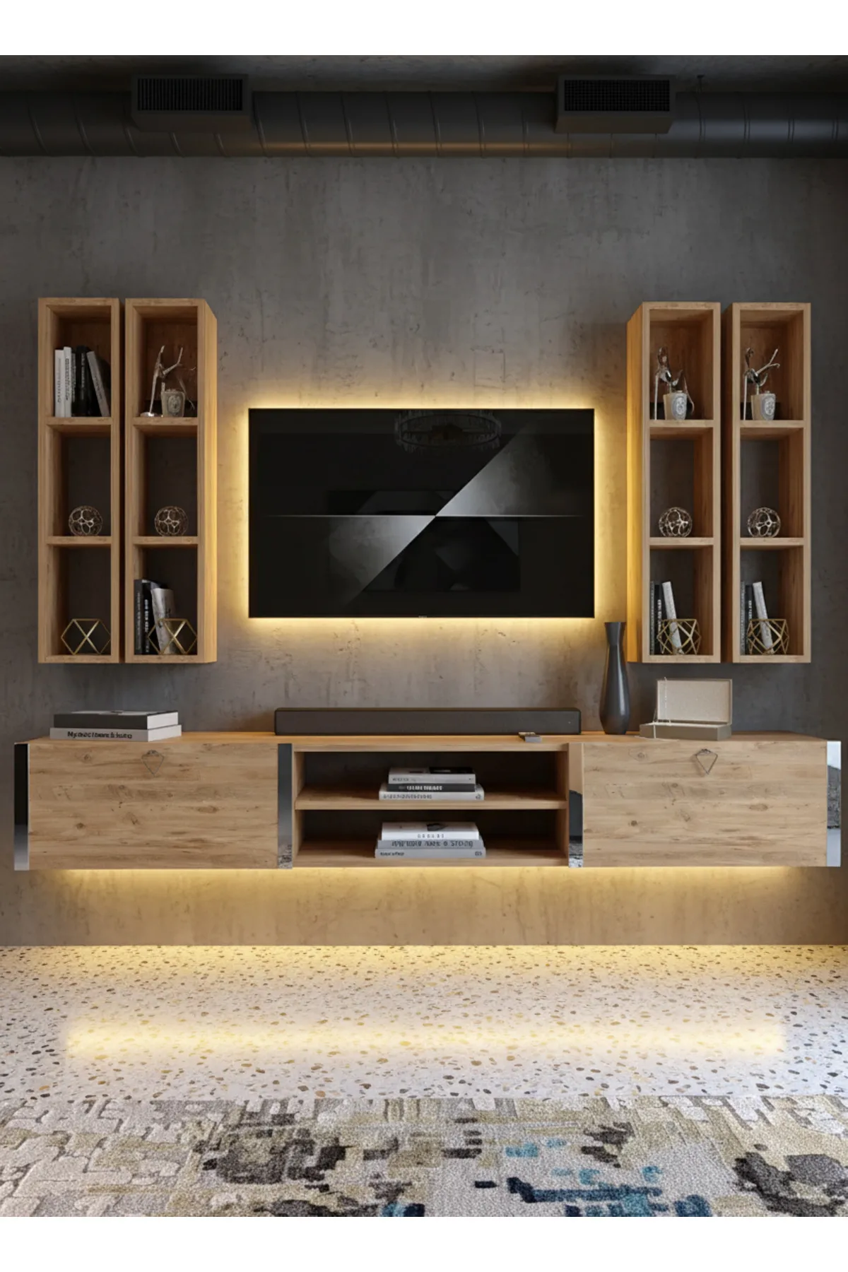 Karnaval Tv Ünitesi - Çam - SL13001-6