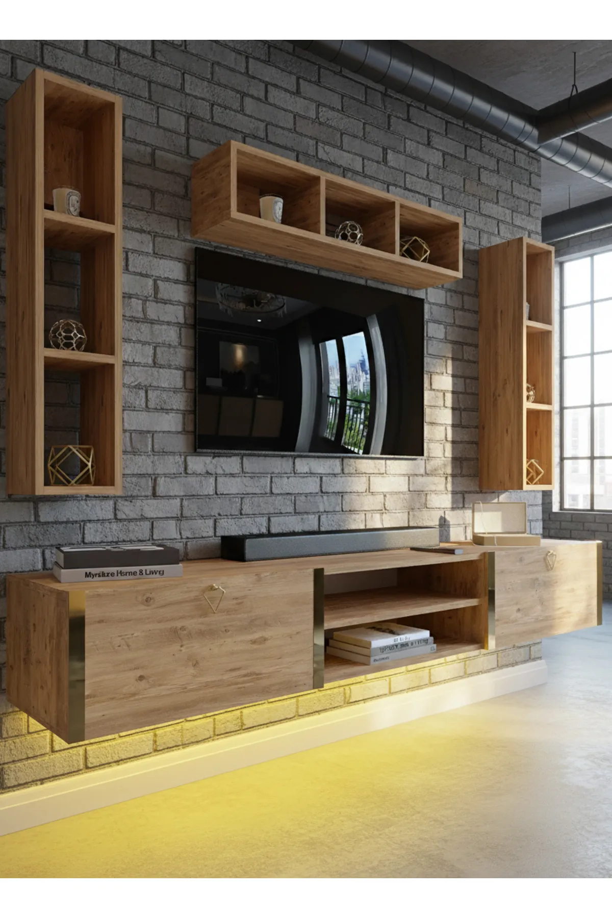 Karnaval Tv Ünitesi - Çam - A6-GL13006-6