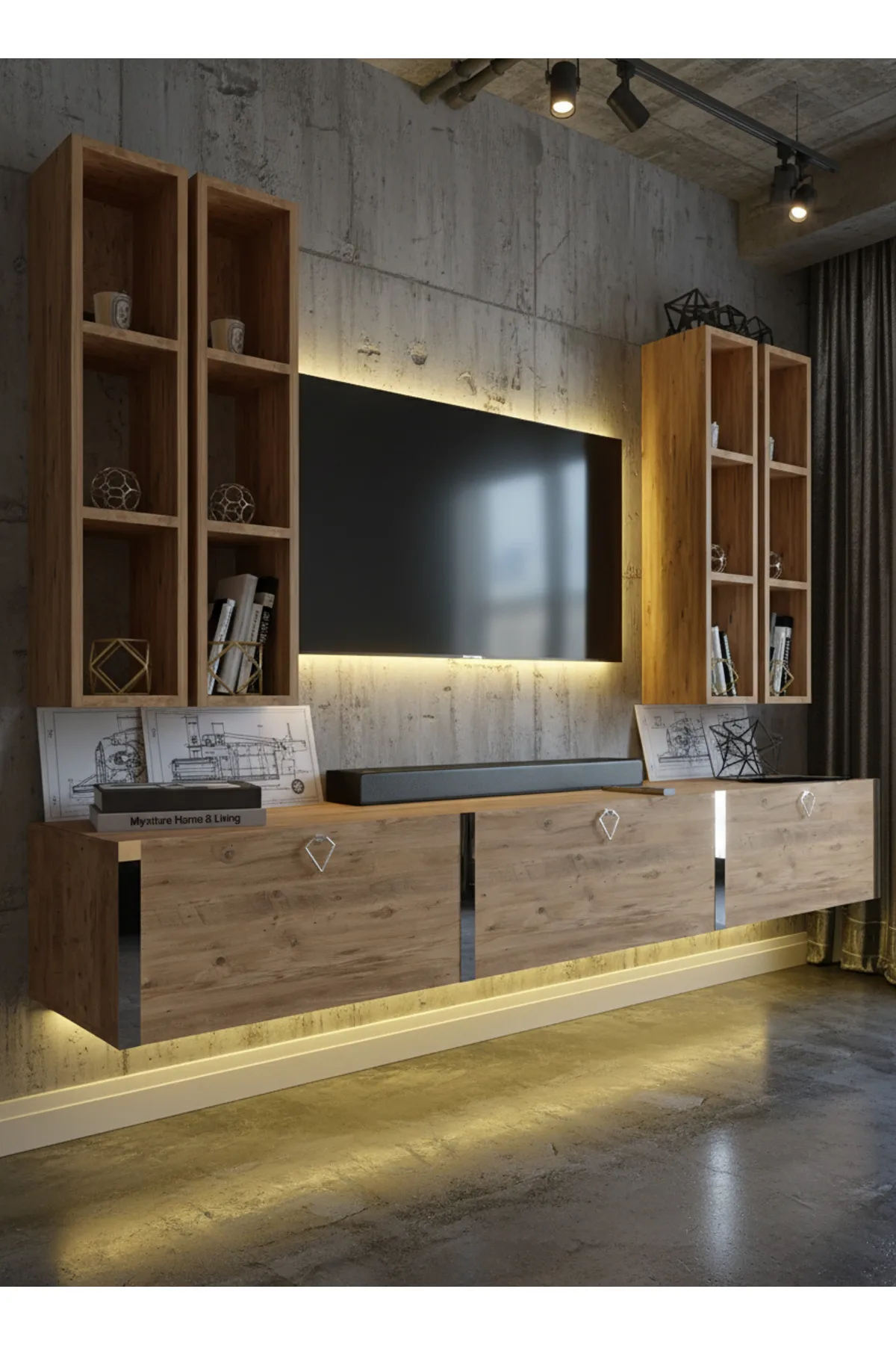 Karnaval Tv Ünitesi - Çam - A6-S13002-4
