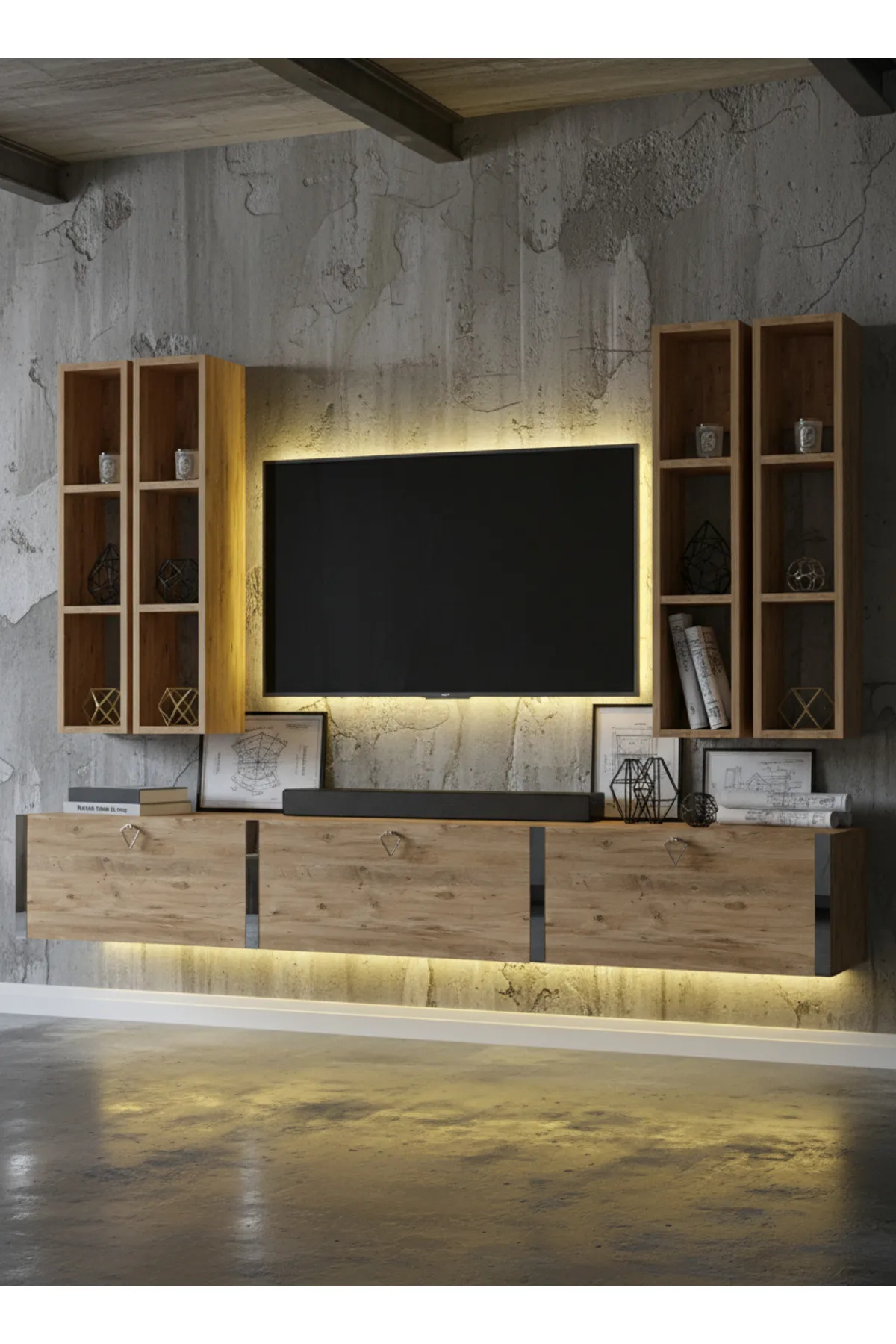 Karnaval Tv Ünitesi - Çam - A6-S13002-4