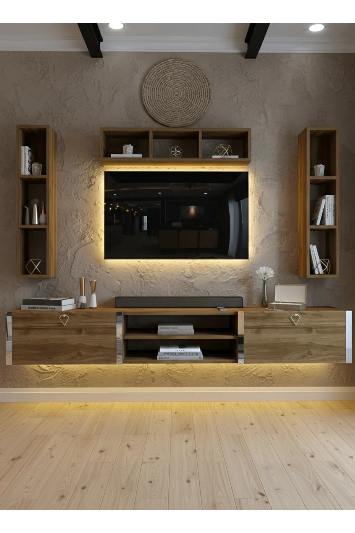 Karnaval Tv Ünitesi - Ceviz - A6-SL13006-2