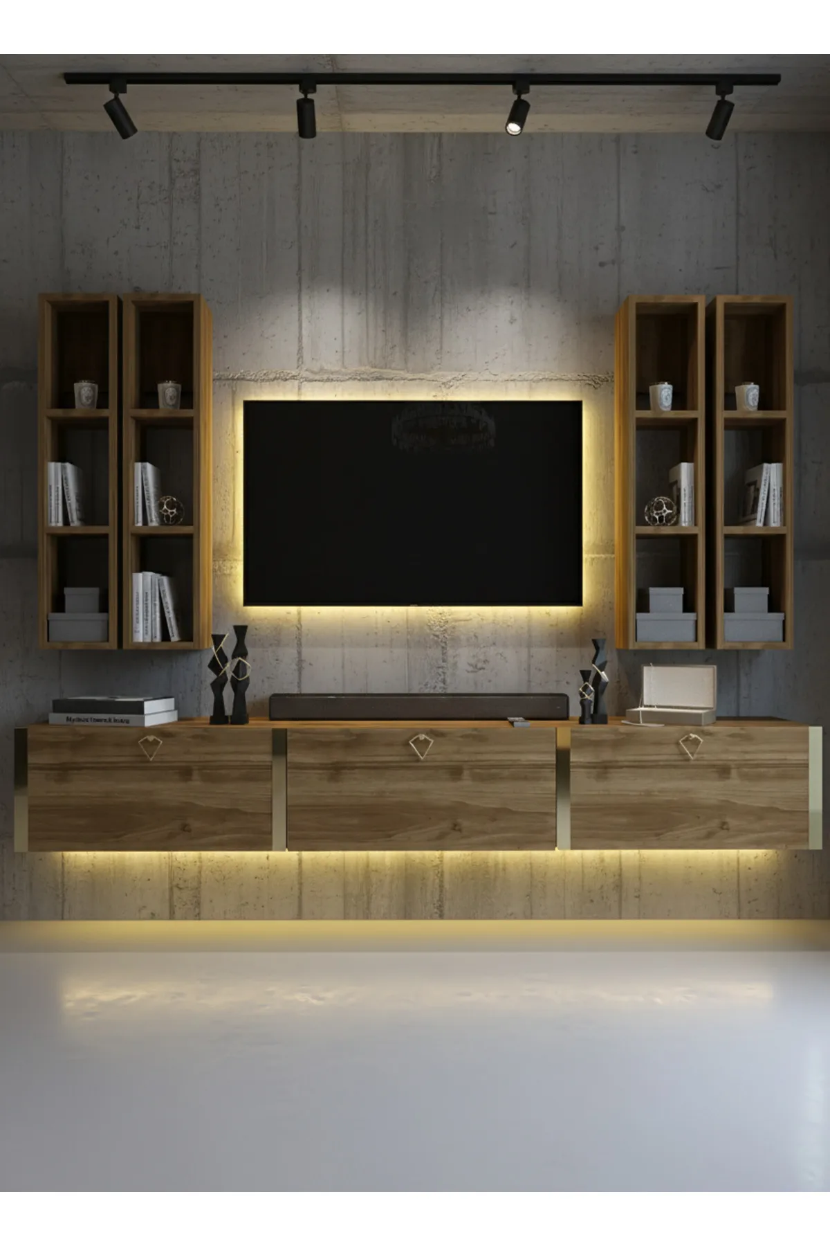 Karnaval Tv Ünitesi - Ceviz - A6-G13802-2