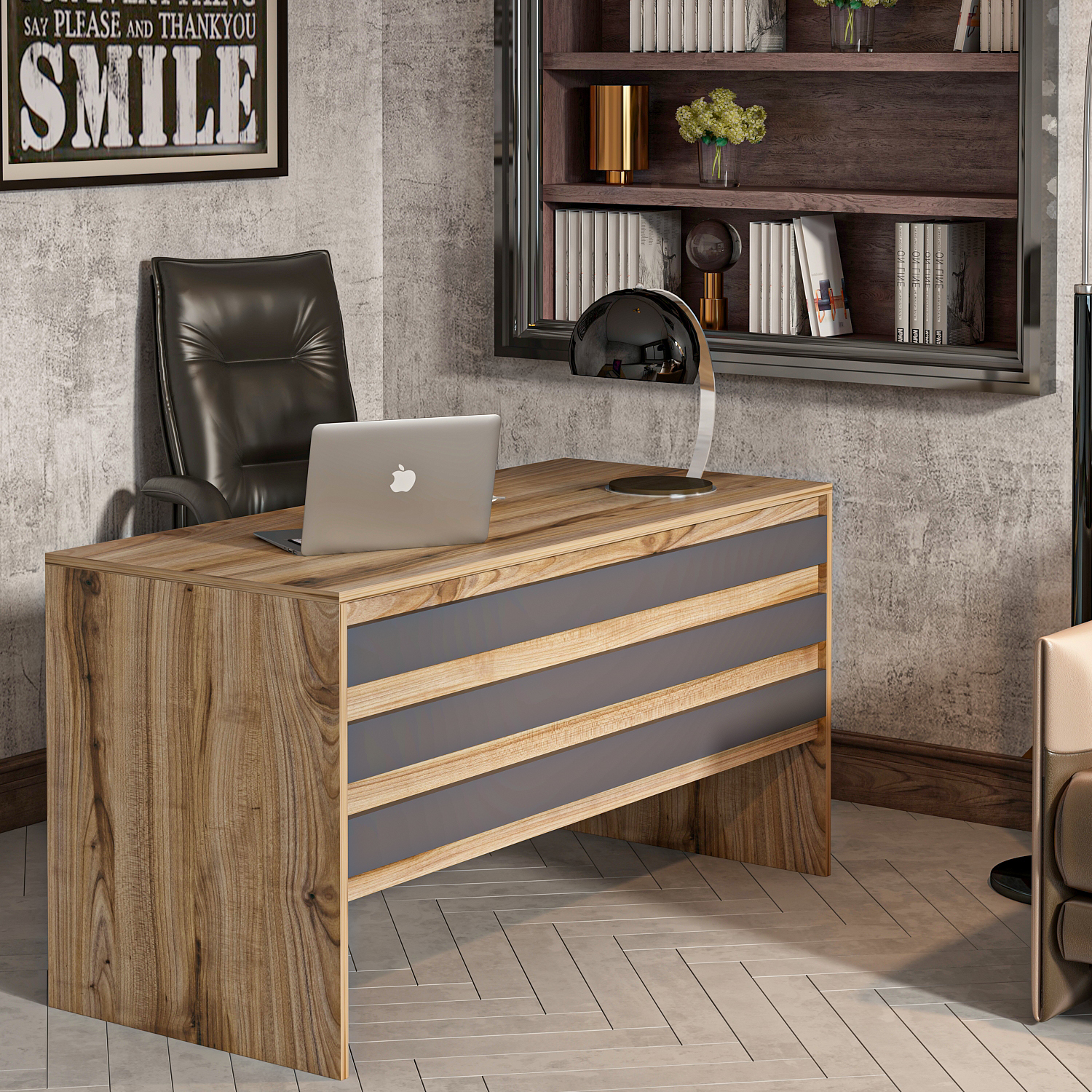 Jeff Çalışma Masası Concept Çırağan 60x120 Ofis Bilgisayar Masası