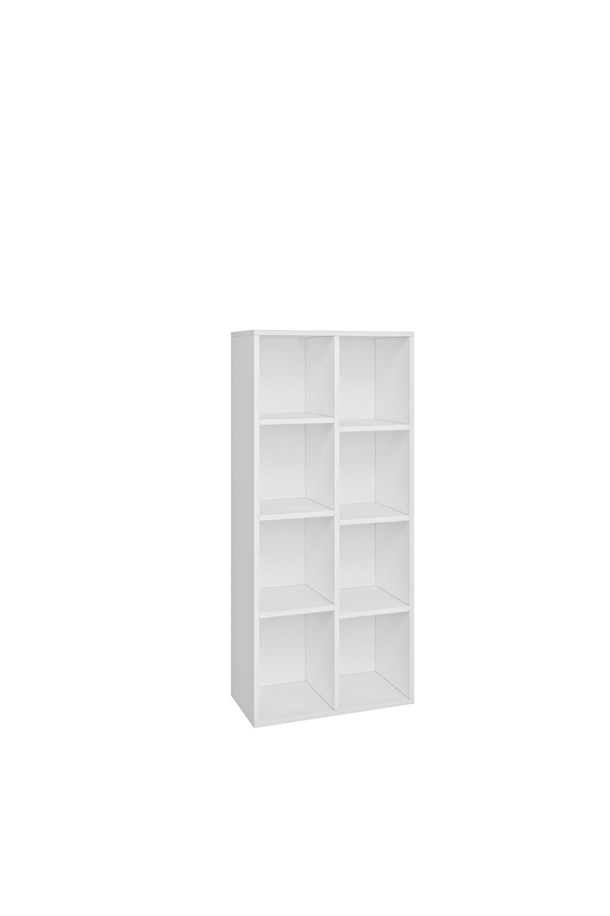 Mirror Beyaz MDF Kitaplık