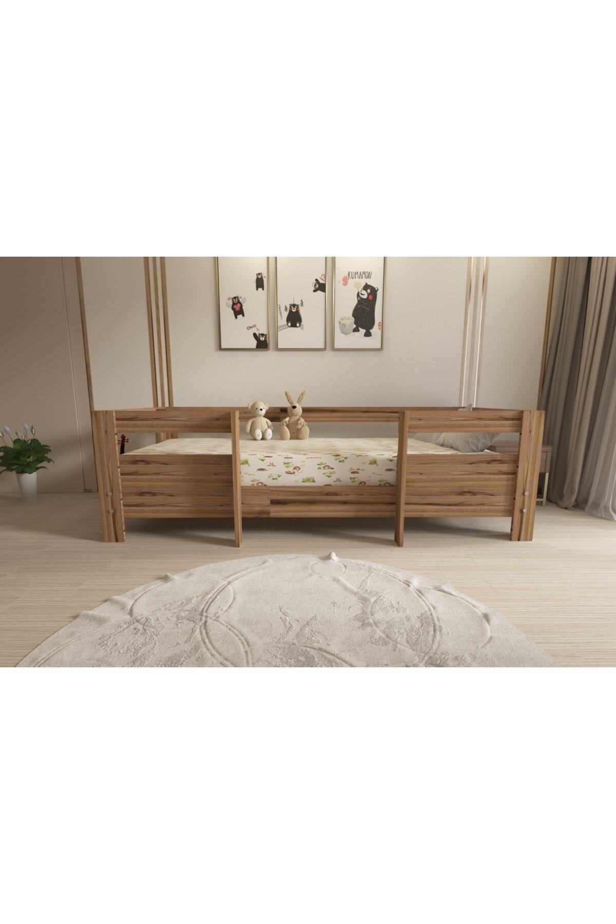 Montessori Çırağan Çocuk Karyolası 90x190 Yatak Uyumlu M5