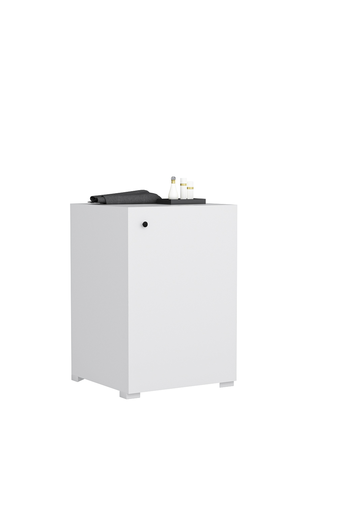SLN Kurutma Makinesi Çamaşır Makinesi Dolabı Beyaz MDF