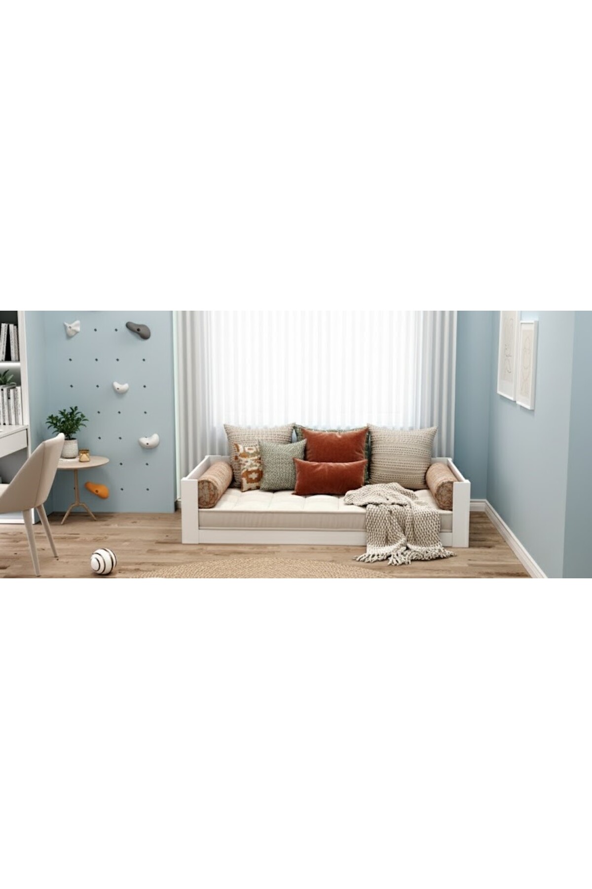 MDF Sedir Kanepe 90x190 cm (İÇ ÖLÇÜ) Mindersiz Gönderilir