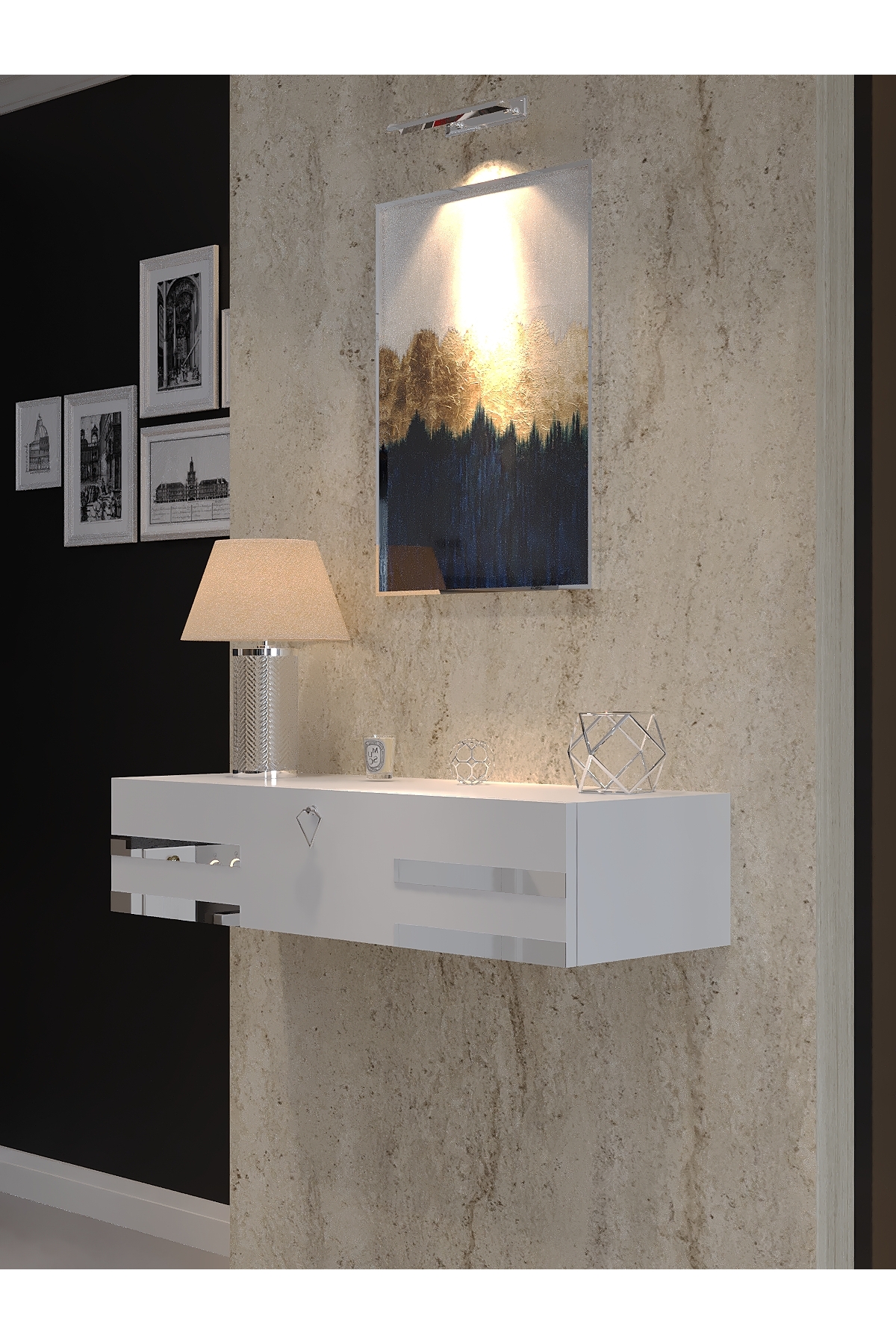 KARNAVAL DRESUAR BEYAZ SİLVER S-DRS-1002-1