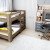 Ninnimo 90x190 Yatak Uyumlu Ceviz Star Ranza- R96-2 1