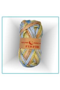 FIRFIR-FRF-14 Lüks Fırfır ve Volan Simli Örgü İpi- 100g/40m- Atkı, Şal ve Kenar Süsü İpliği