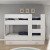 Ninnimo 90x190 Yatak Uyumlu Beyaz Mdf Genç Ranza- MR20-1 2