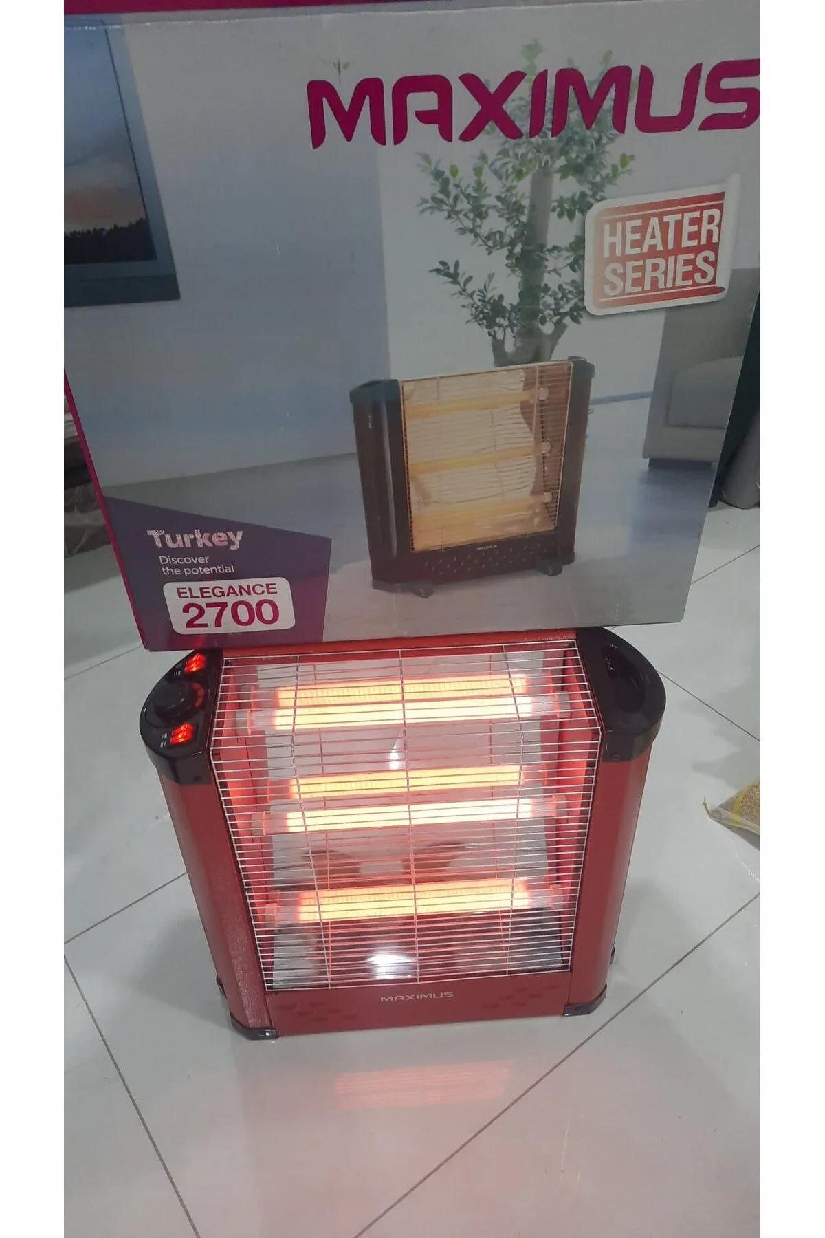 Minisan 2700W ELEKTRİKLİ ISITCI