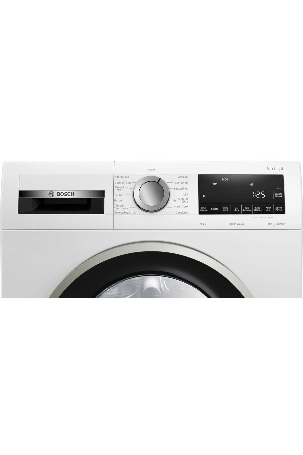 Wga244x0tr 9 Kg 1400 Devir Beyaz Çamaşır Makinesi