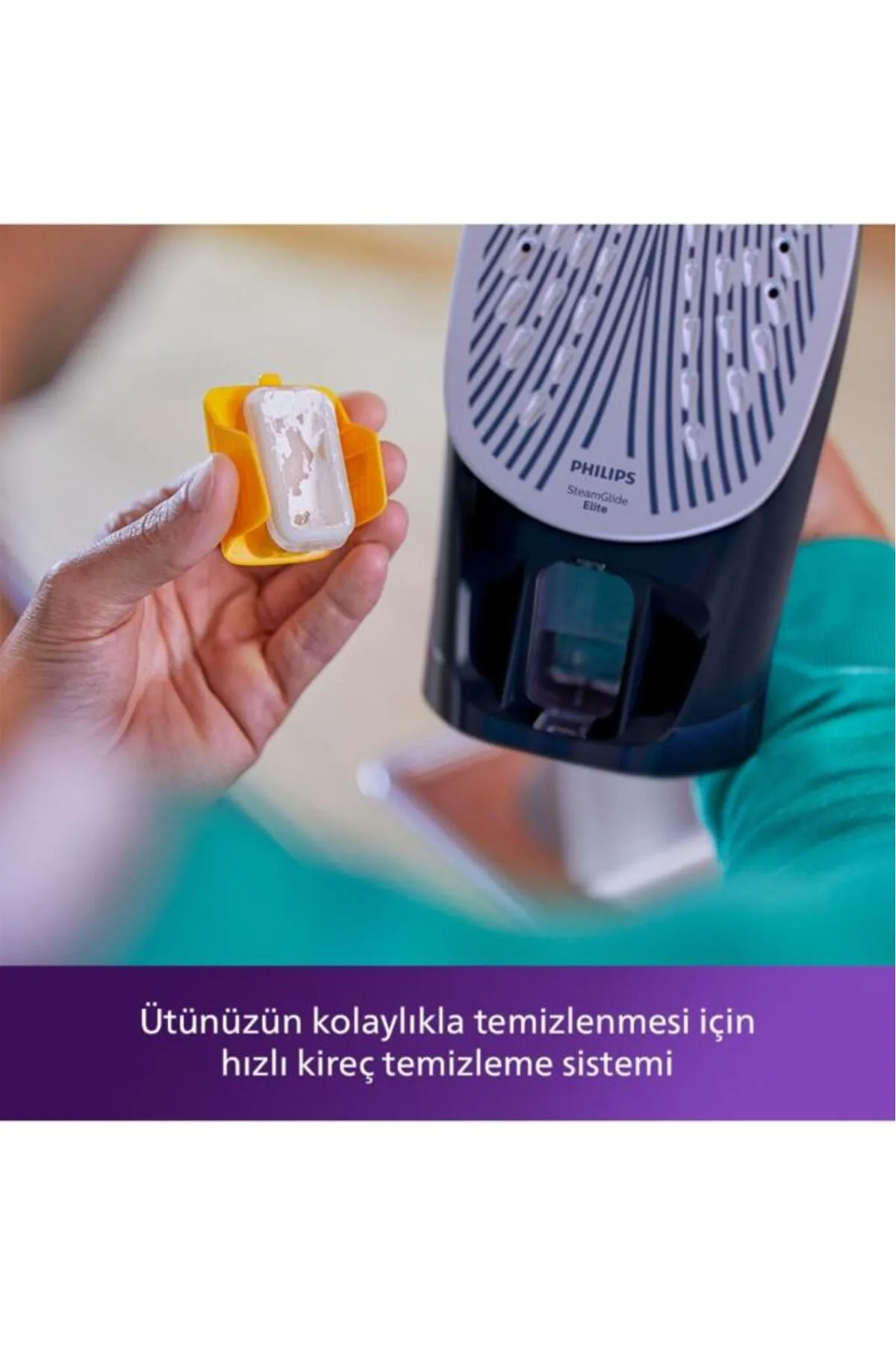 DST7041/20 Azur 7000 Serisi 2800 W Buharlı Ütü Mavi 250 g şok buhar-Otomatik kapanma