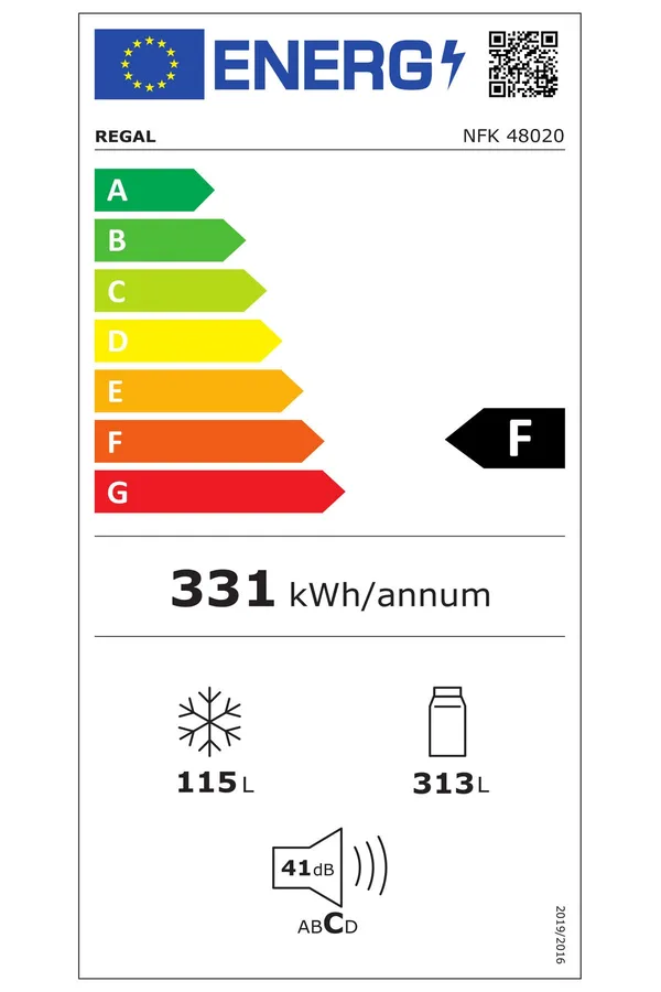 NFK 48020 427 Lt No-Frost Buzdolabı
