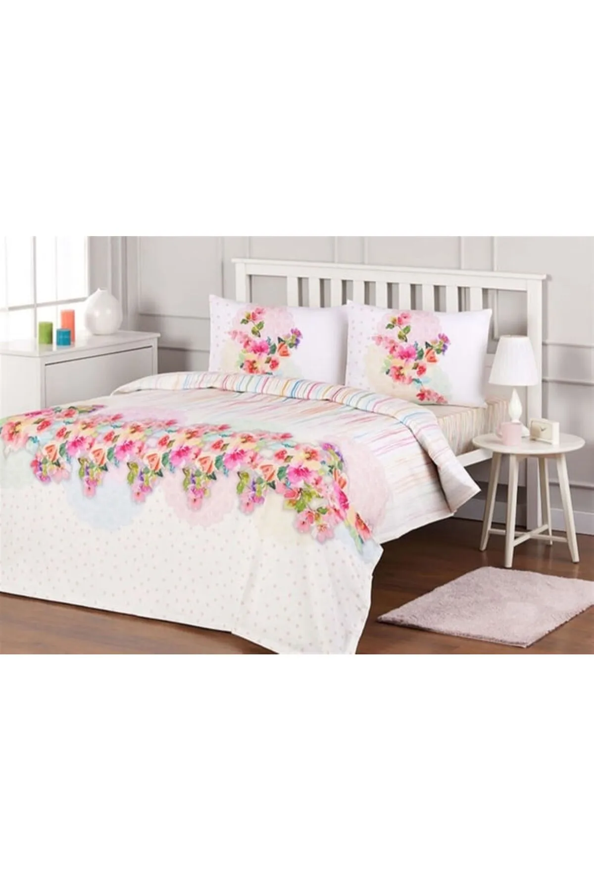ÖZDİLEK PİKE TK. RF CK PEMBE MULTİCOLOUR (R)