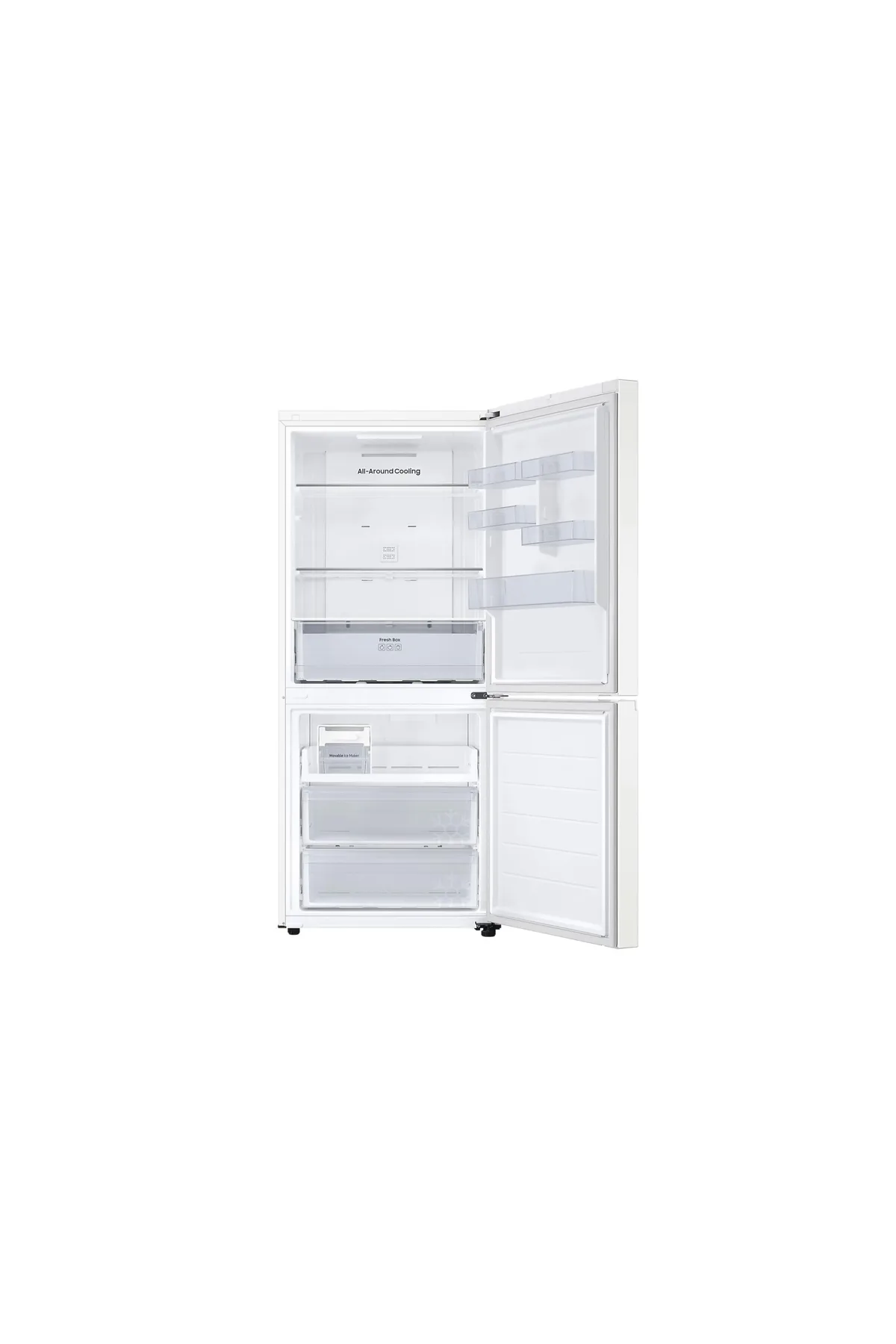 RB45DG600EWW 465 Litre Beyaz Üstten Donduruculu Buzdolabı