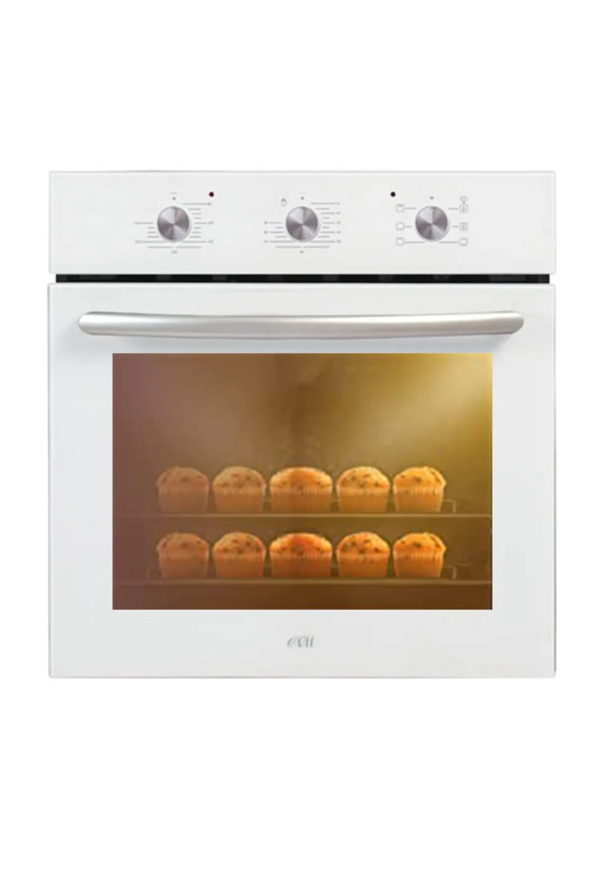 Çetintaş W5112 Beyaz Ankastre Fırın